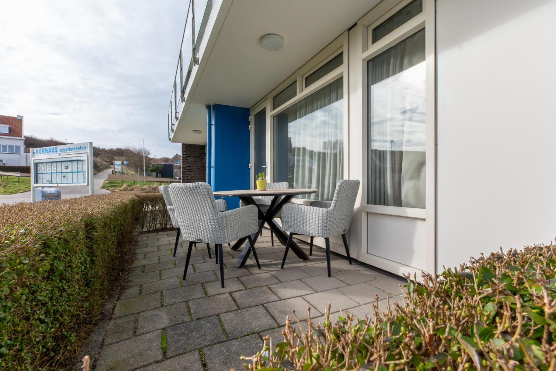 Welcome In - Appartementen Kurhaus - Nieuwstraat 1 Zoutelande, Nabij Strand, Terras, Sauna Bagian luar foto