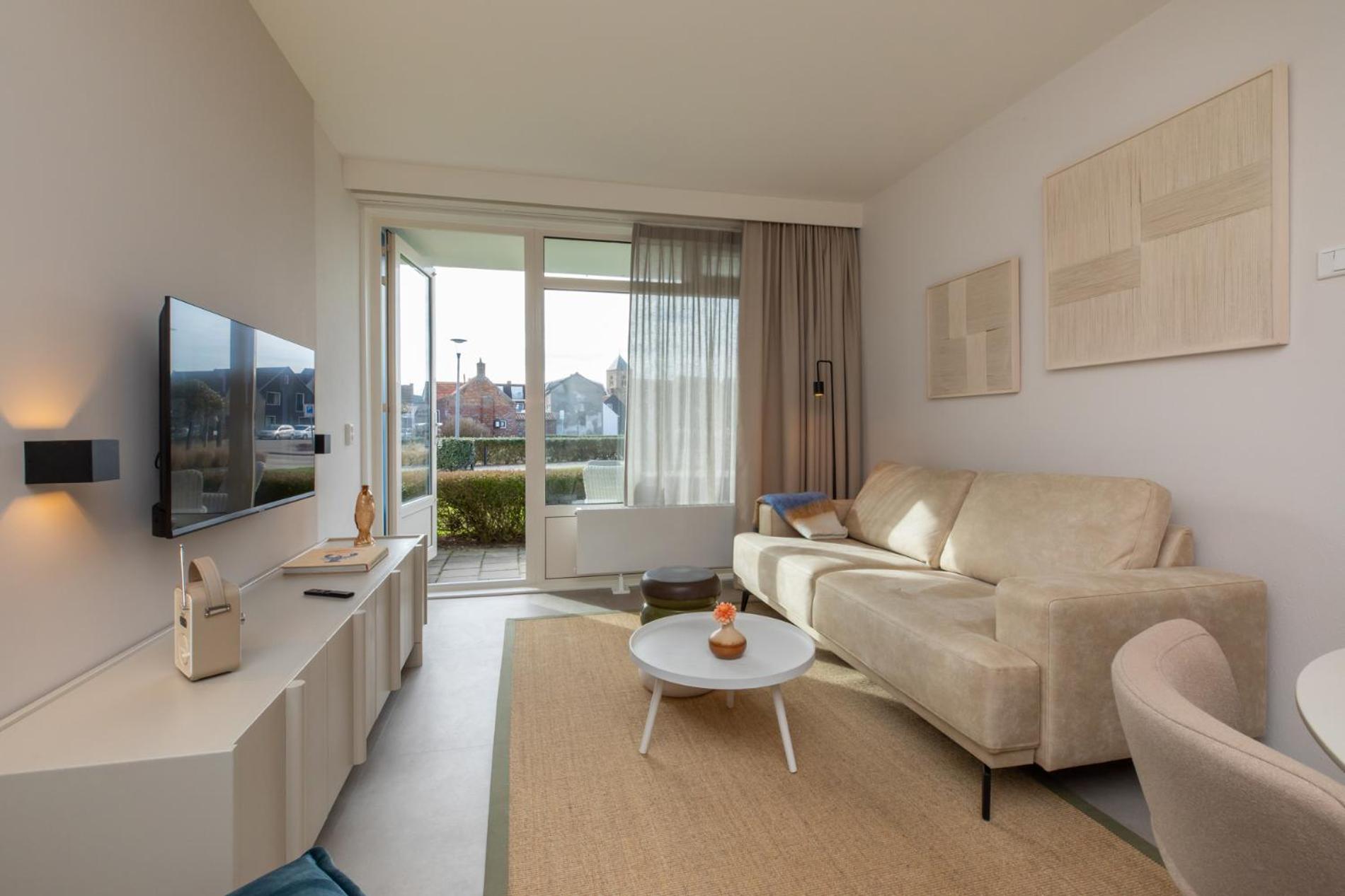 Welcome In - Appartementen Kurhaus - Nieuwstraat 1 Zoutelande, Nabij Strand, Terras, Sauna Bagian luar foto